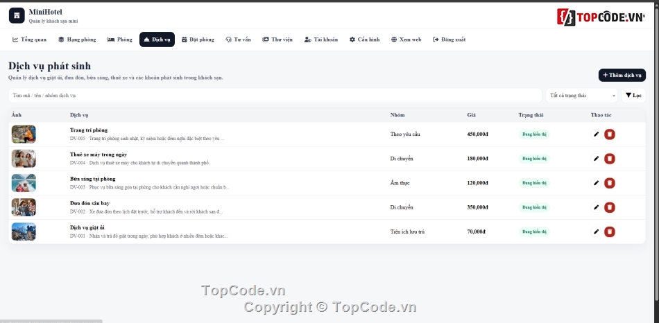 web php,web quản lý,quản lý
